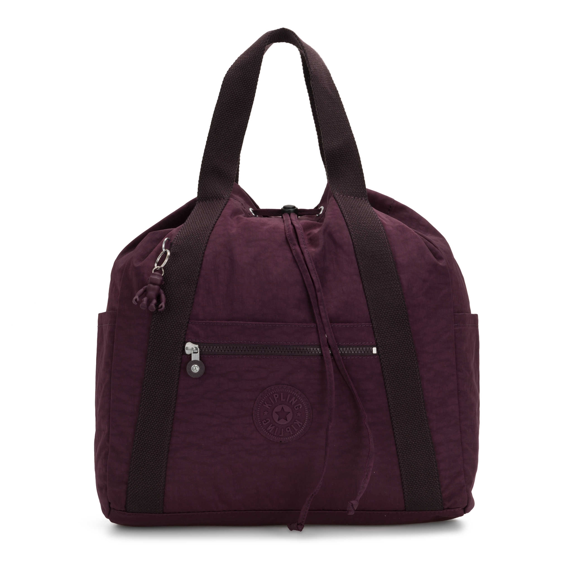ART BACKPACK M DARK PLUM Kipling