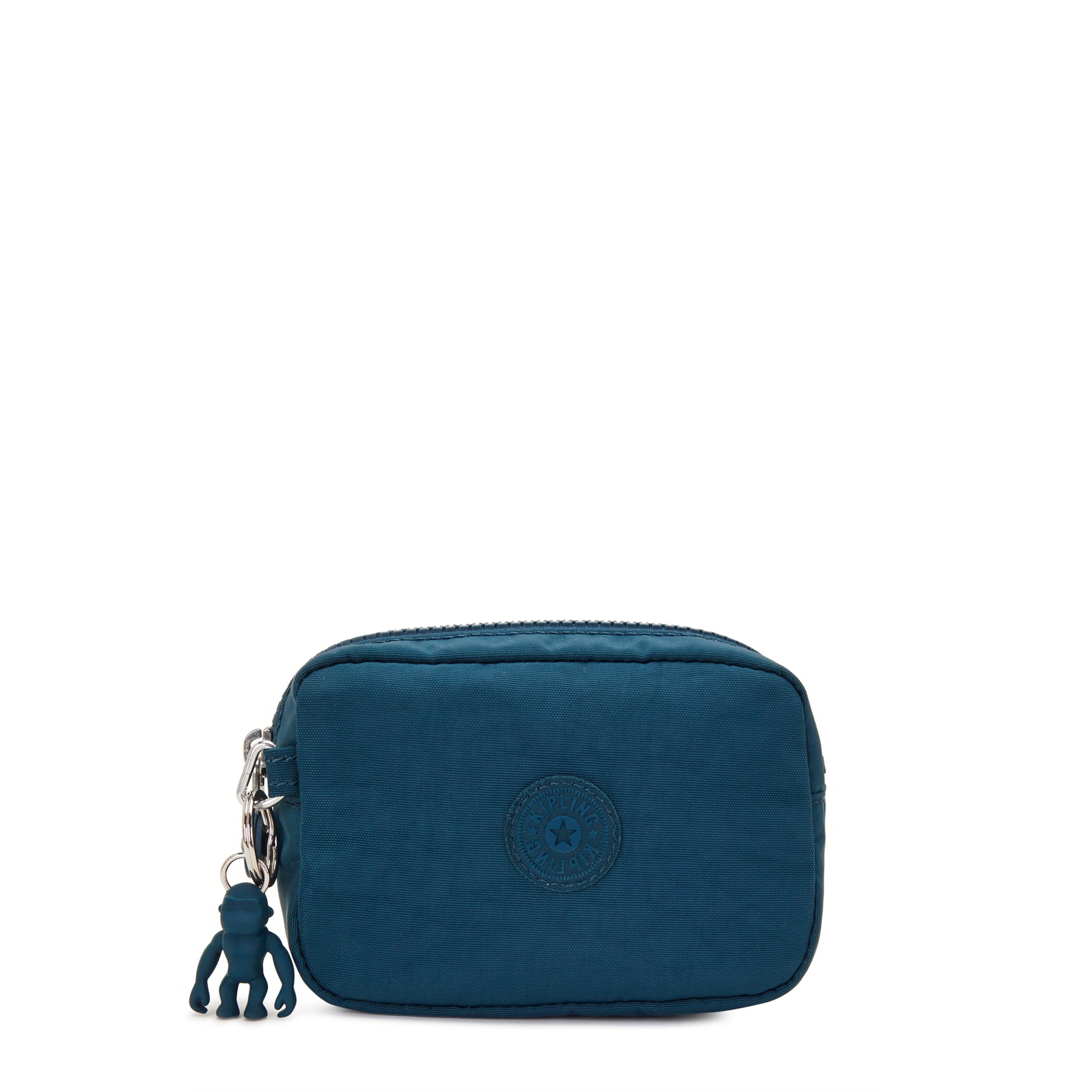 Kipling Gleam damesportemonnee, zilver (Metallic Glow